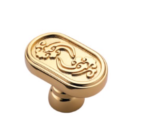 Núm tay tủ cổ điển Archie AK6220-02, mạ vàng 24K